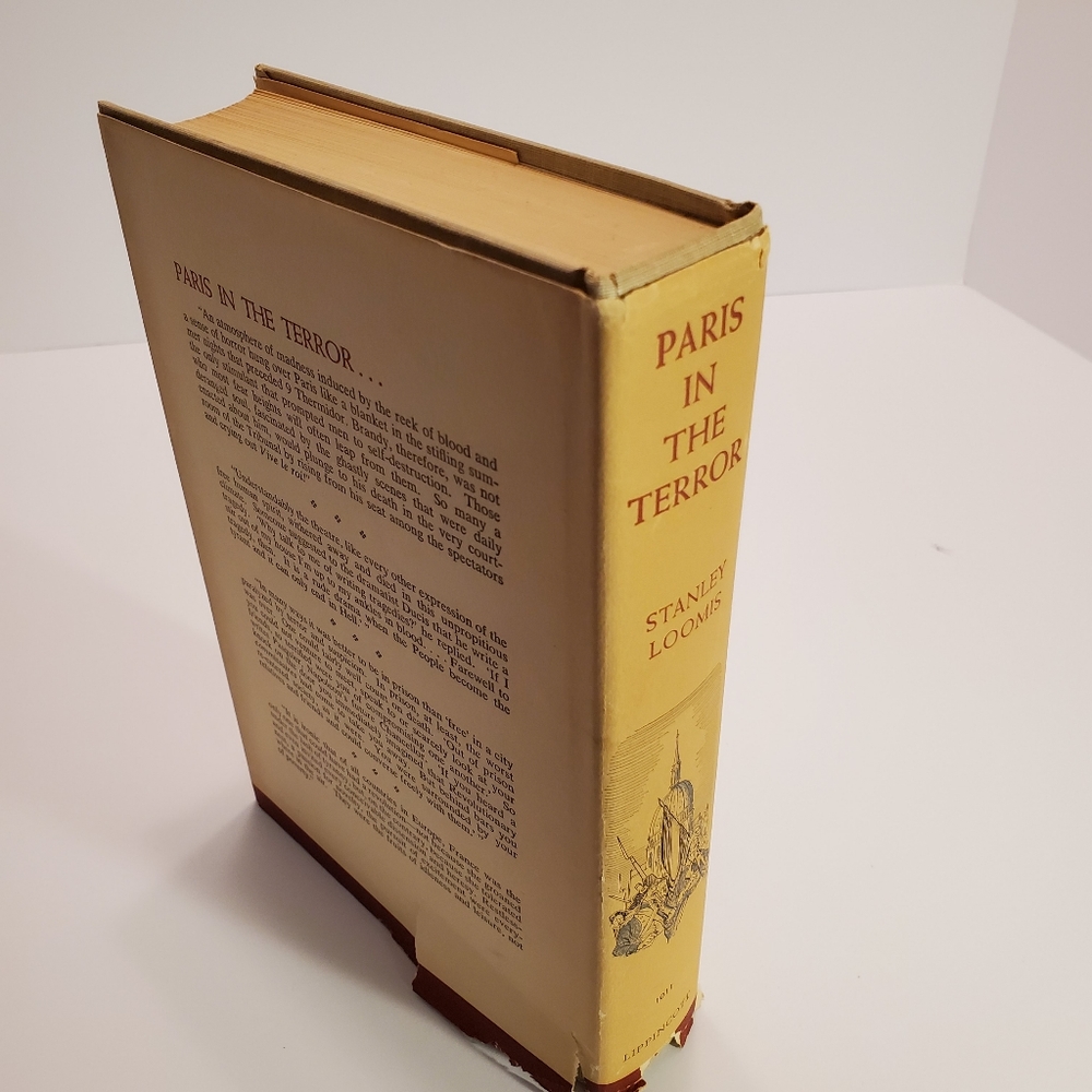 Paris in the Terror Hardcover Book Author: Stanley Loomis - Picture 2 of 7